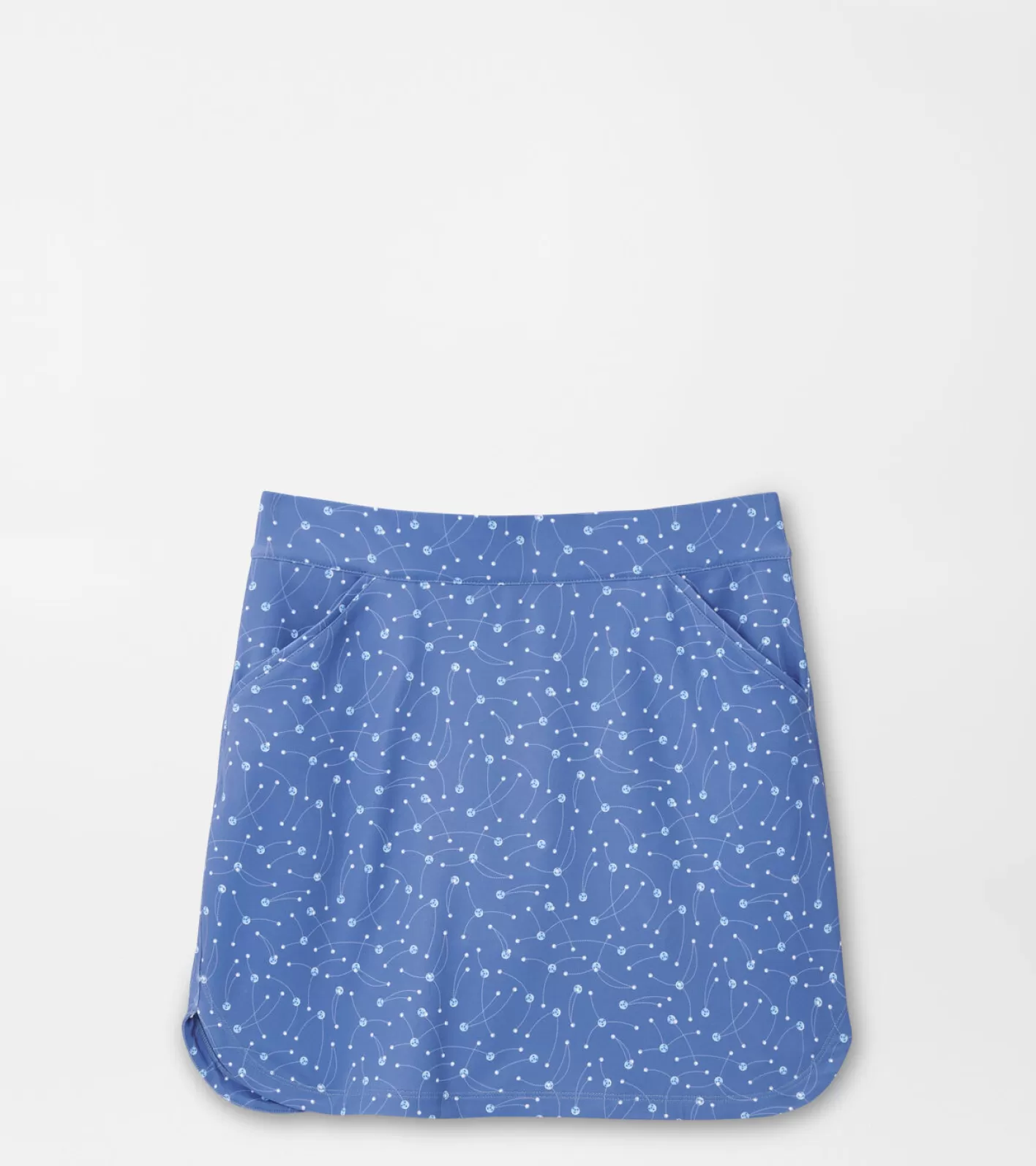 Crown-Peter Millar Crown Alice Short Putt Petal Hem Skort