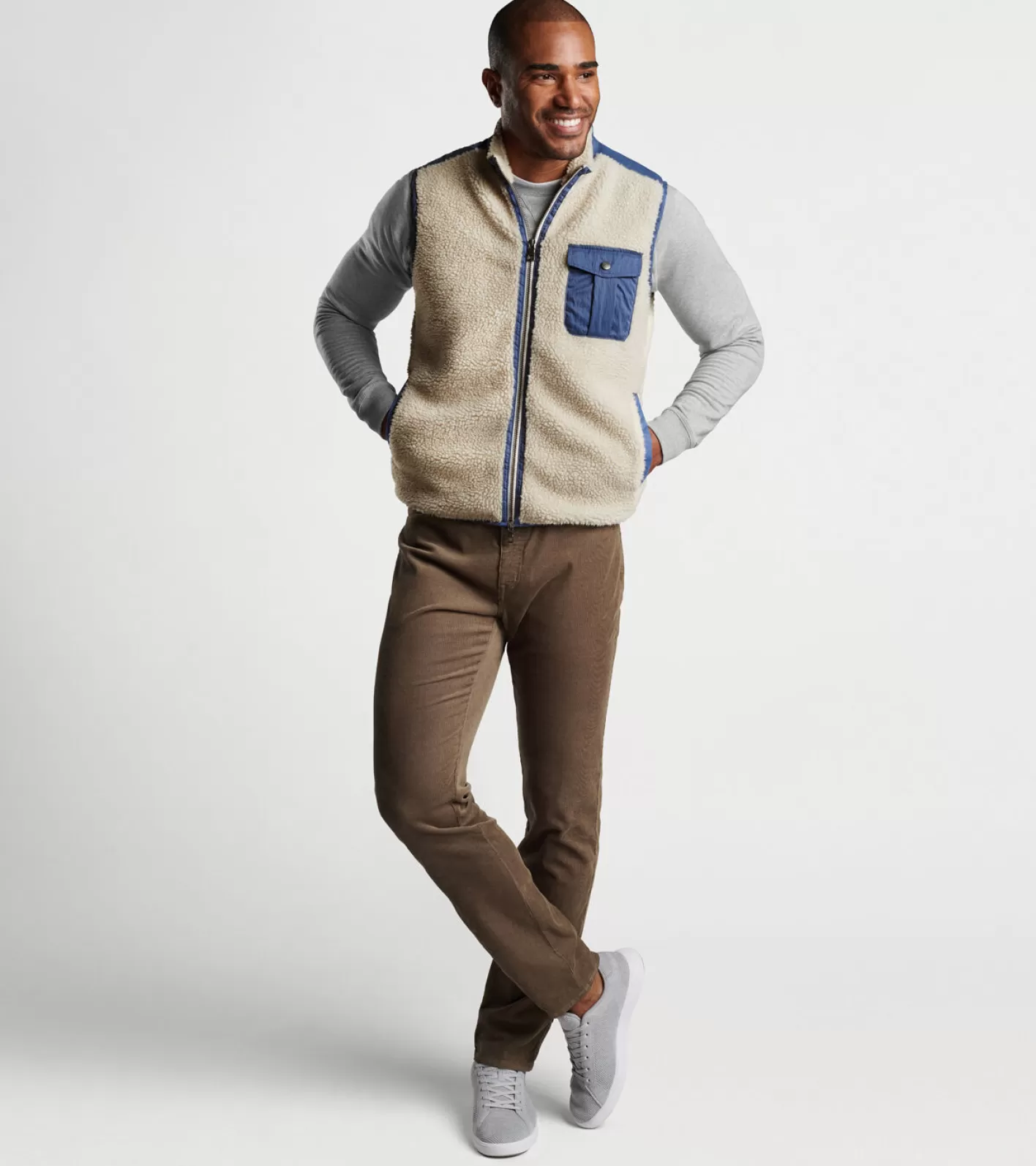 Coastal Adventure | U.S. Open Collection | Jackets & Coats-Peter Millar Coastal Adventure | U.S. Open Collection | Jackets & Coats Autumn Pile Fleece Vest