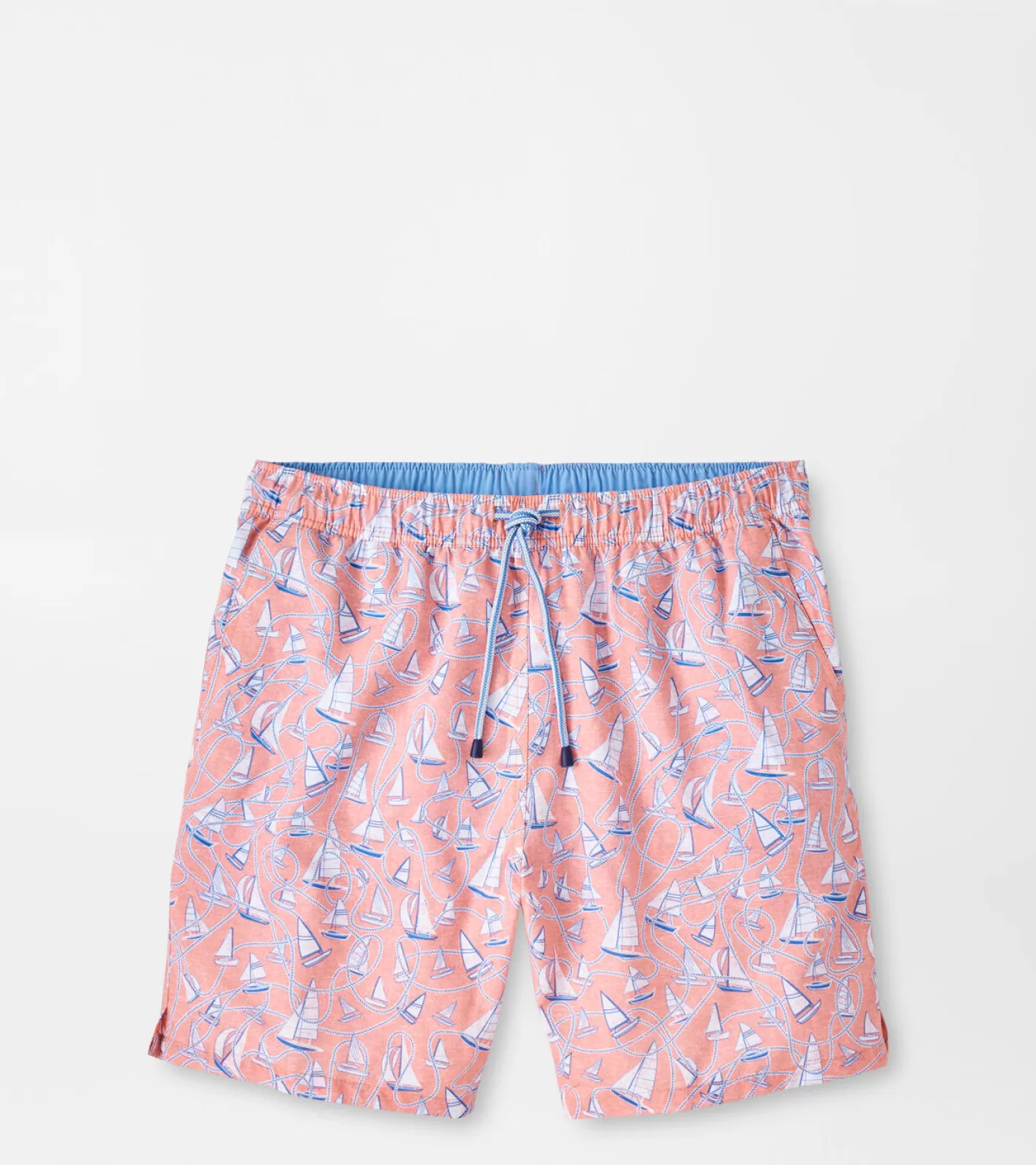 T-Shirts-Peter Millar T-Shirts Boats And Ropes Swim Trunk