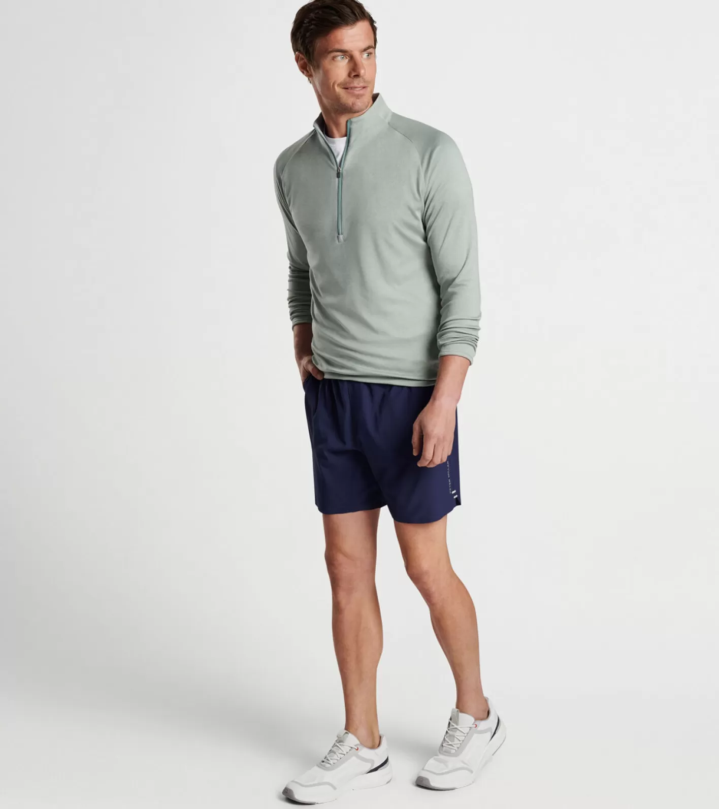 Sweaters-Peter Millar Sweaters Cloudglow Performance Half-Zip