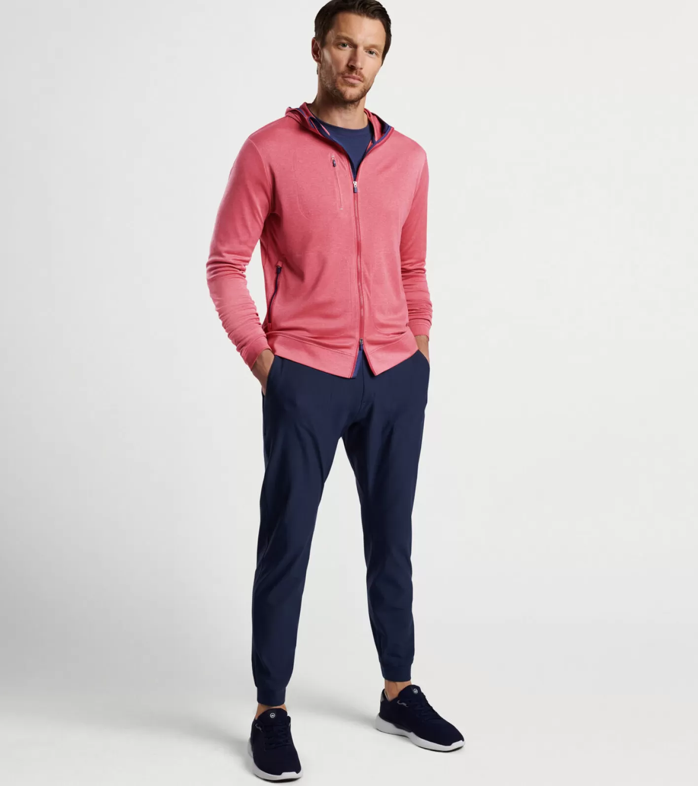 Sweaters-Peter Millar Sweaters Cloudglow Performance Hoodie