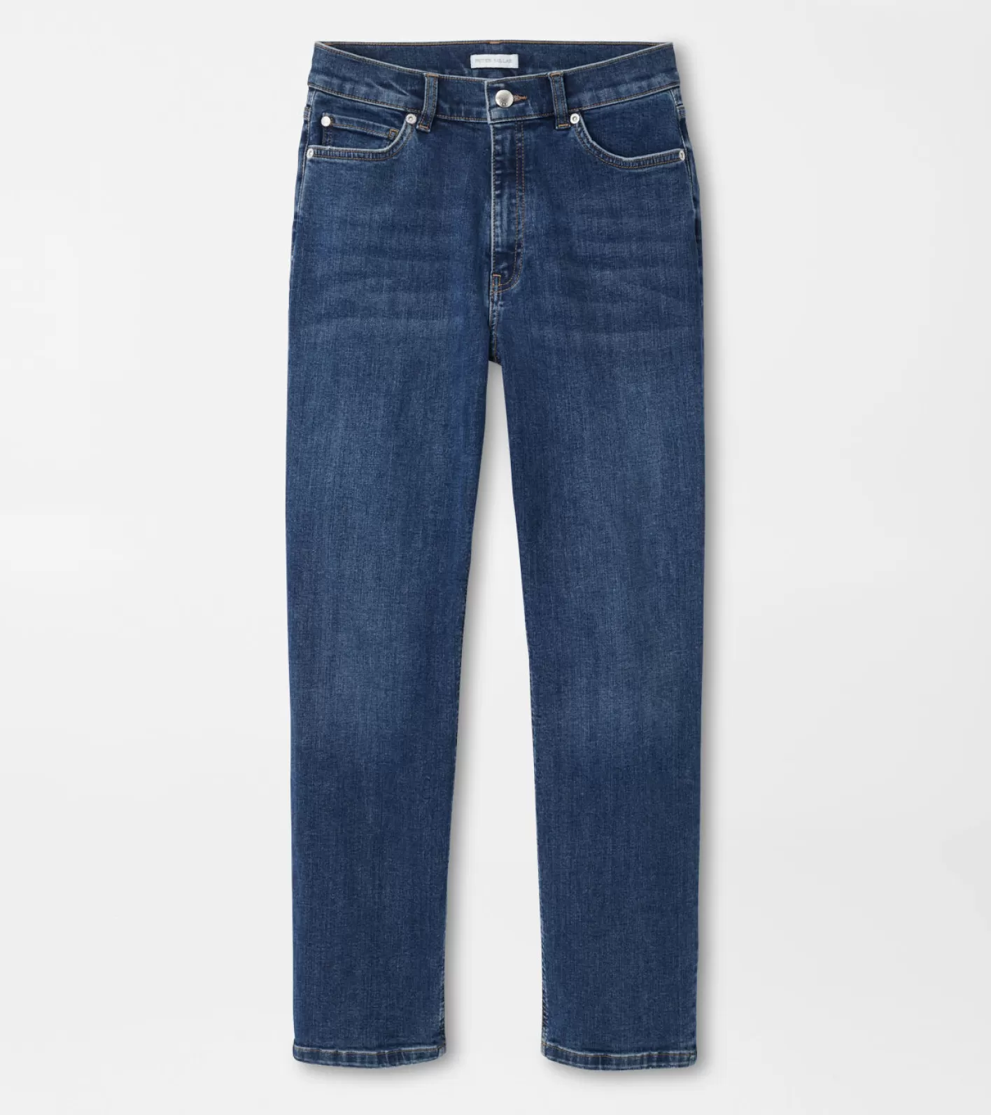 U.S. Open Collection-Peter Millar U.S. Open Collection Crawford High Rise Straight Crop Denim Jean