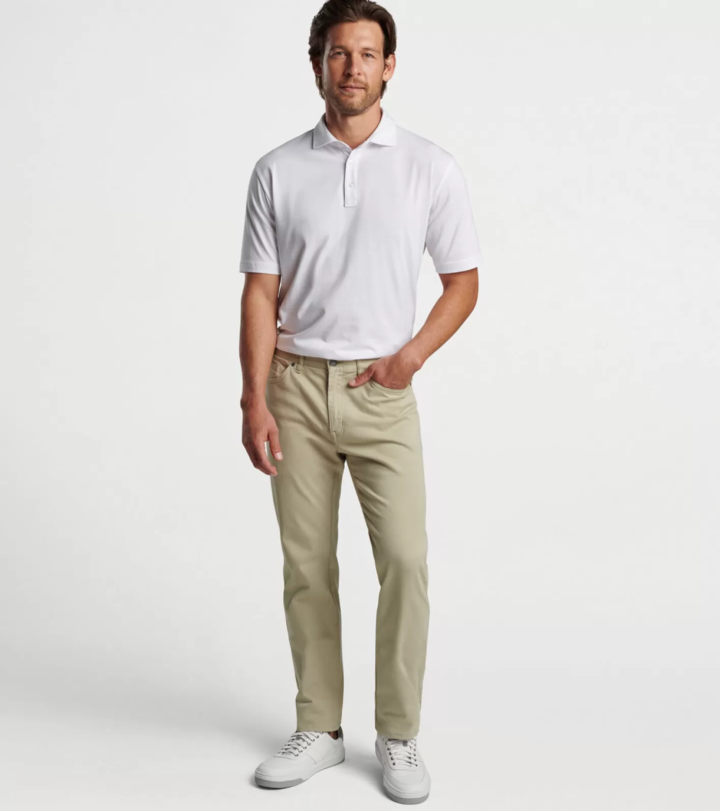 Polos-Peter Millar Polos Crown Comfort Cotton Polo