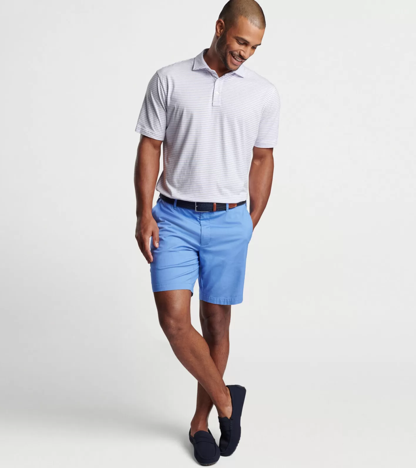 T-Shirts-Peter Millar T-Shirts Crown Comfort Short