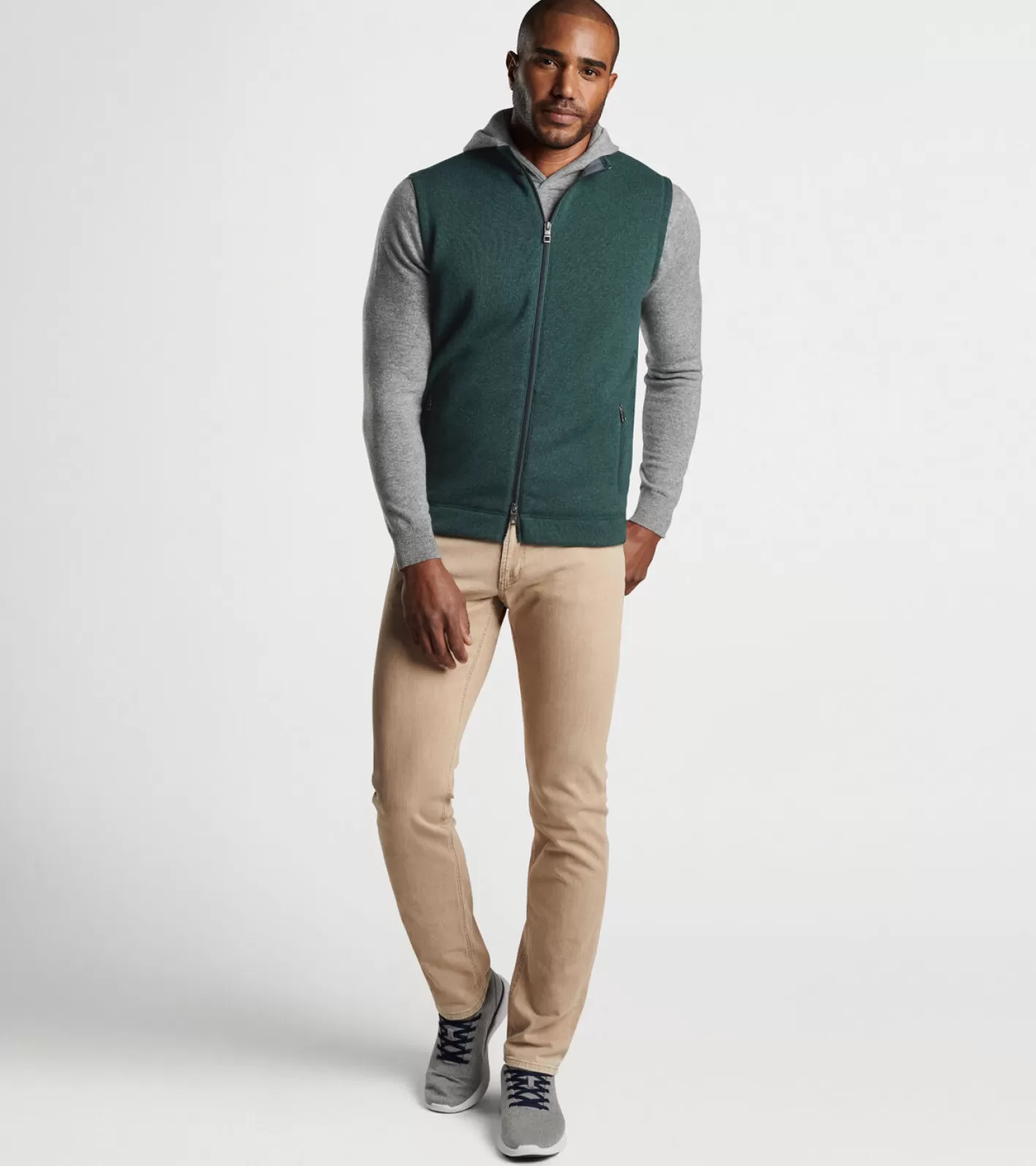 U.S. Open Collection | Jackets & Coats-Peter Millar U.S. Open Collection | Jackets & Coats Crown Sweater Fleece Vest