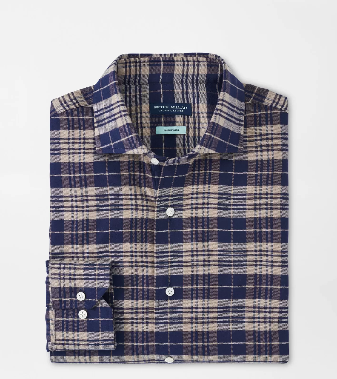 For The Course | Coastal Adventure | U.S. Open Collection-Peter Millar For The Course | Coastal Adventure | U.S. Open Collection Davol Italian Flannel Sport Shirt