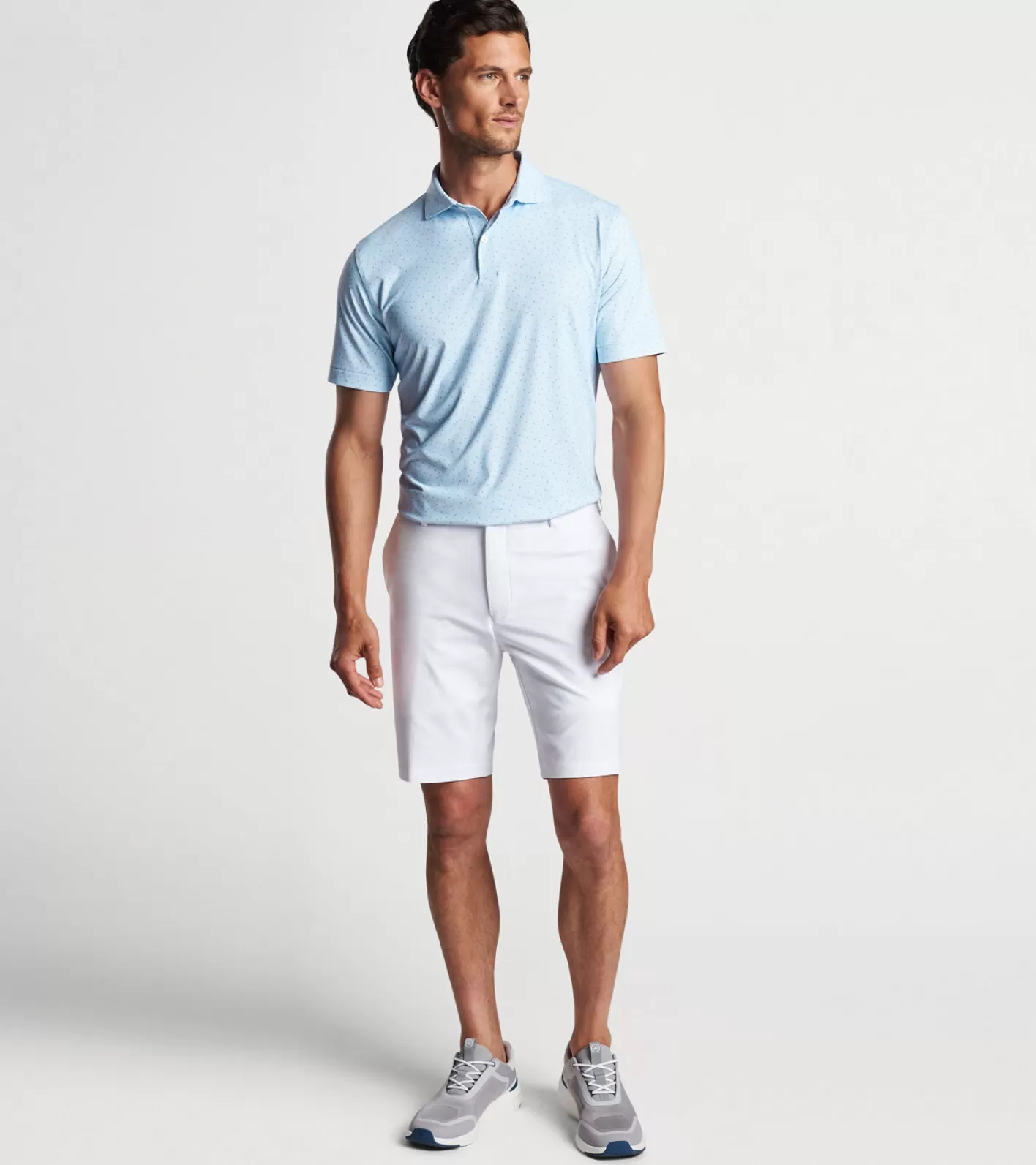 Travel Well | Polos-Peter Millar Travel Well | Polos Diamond In The Rough Performance Jersey Polo