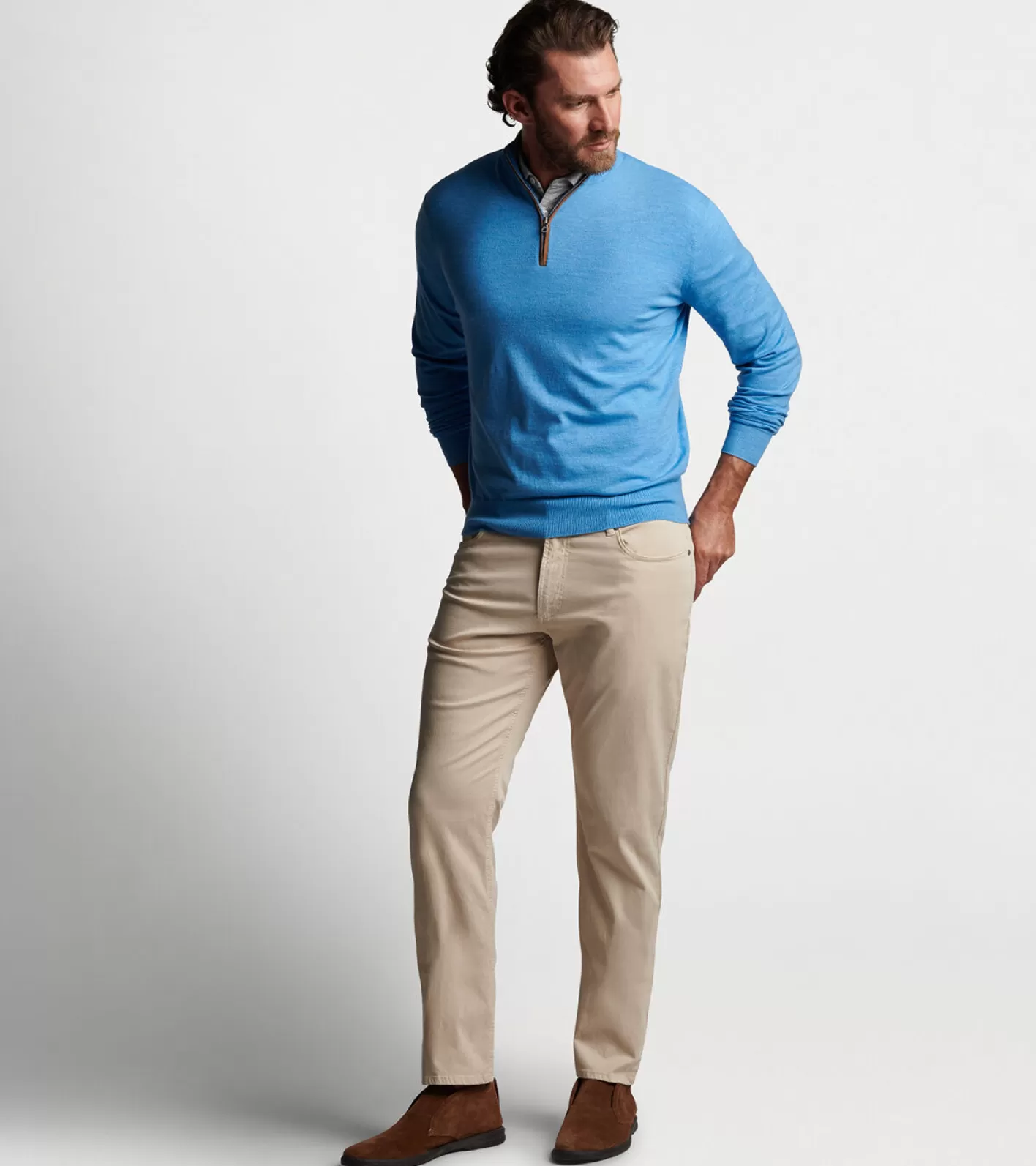 Sweaters | Sport Shirts-Peter Millar Sweaters | Sport Shirts Excursionist Flex Quarter-Zip