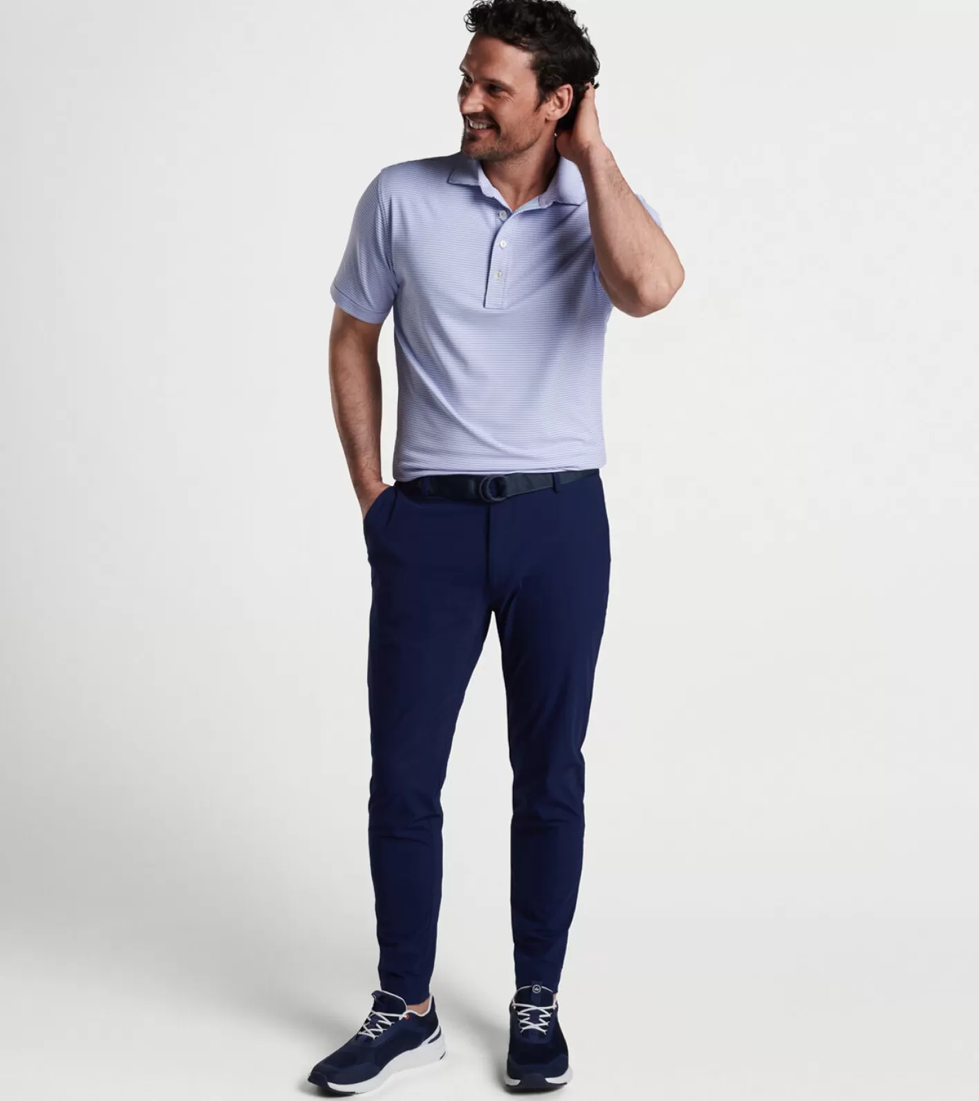 Travel Well | Polos-Peter Millar Travel Well | Polos Ezra Performance Jersey Polo