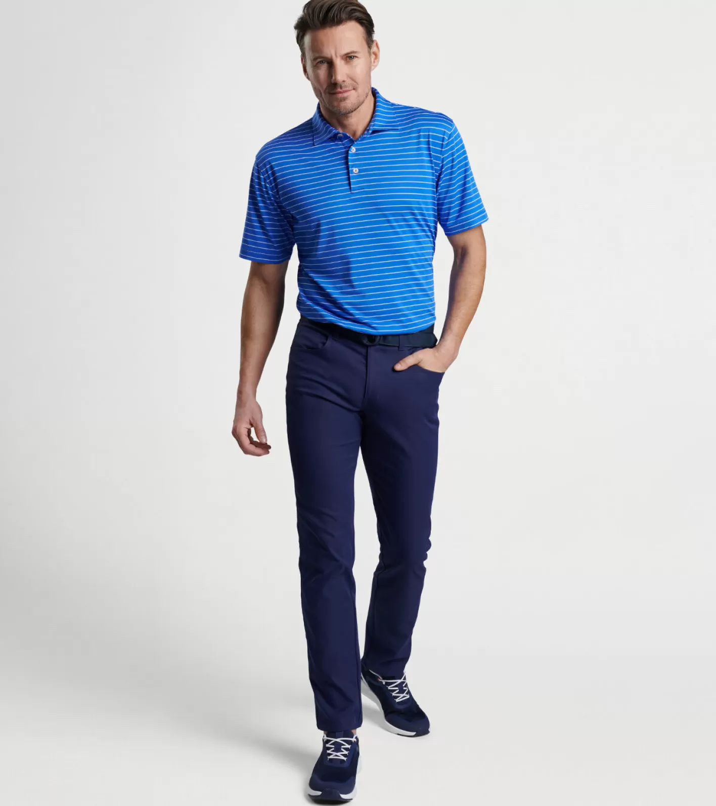 Travel Well | Polos-Peter Millar Travel Well | Polos Fitz Performance Mesh Polo