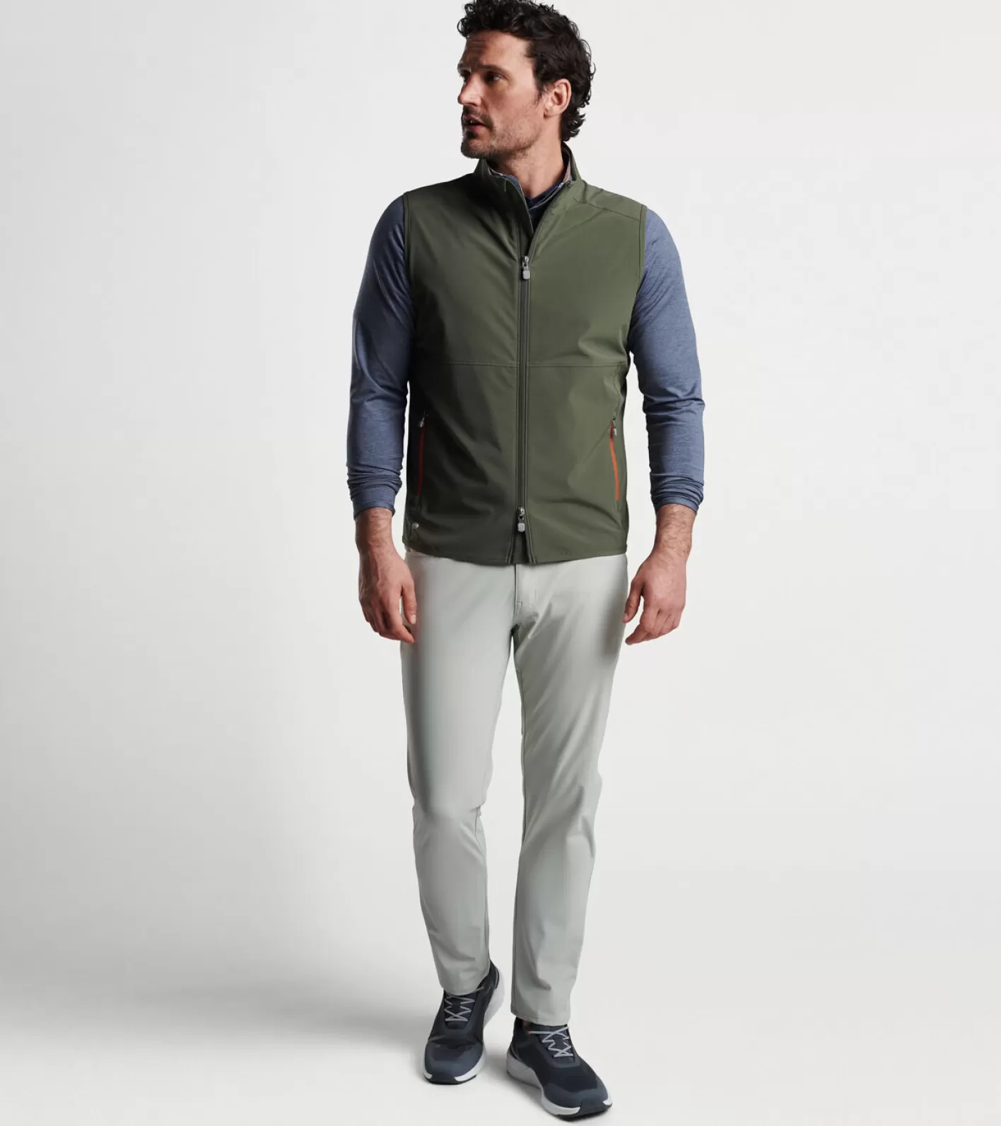 Travel Well | Jackets & Coats-Peter Millar Travel Well | Jackets & Coats Flex Adapt Full-Zip Vest