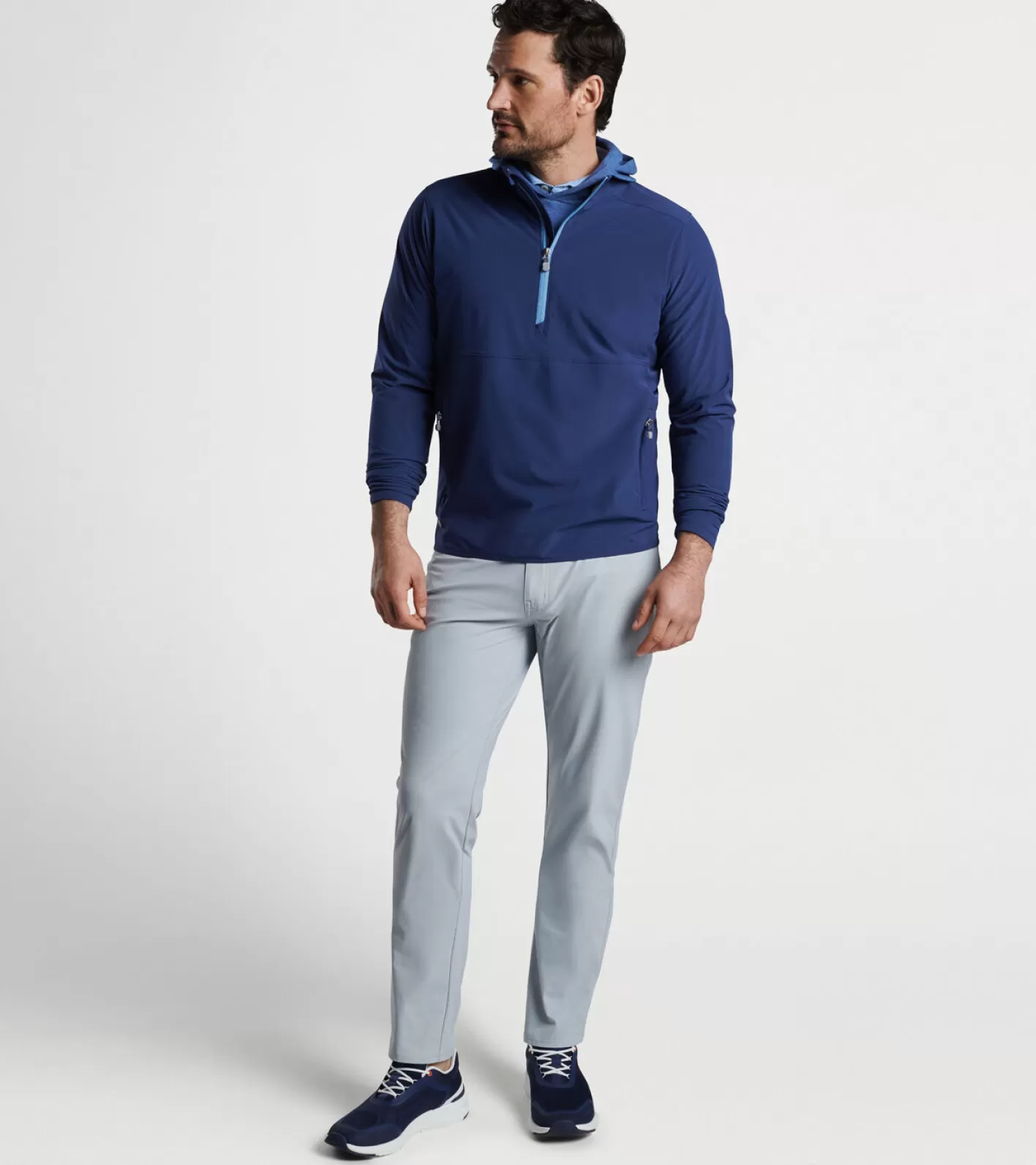 Polos | Travel Well | Sweaters-Peter Millar Polos | Travel Well | Sweaters Flex Adapt Half Zip