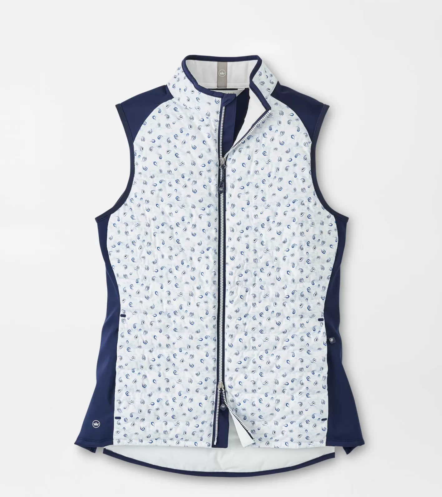 Crown-Peter Millar Crown Fuse Tossed Paisley Hybrid Vest