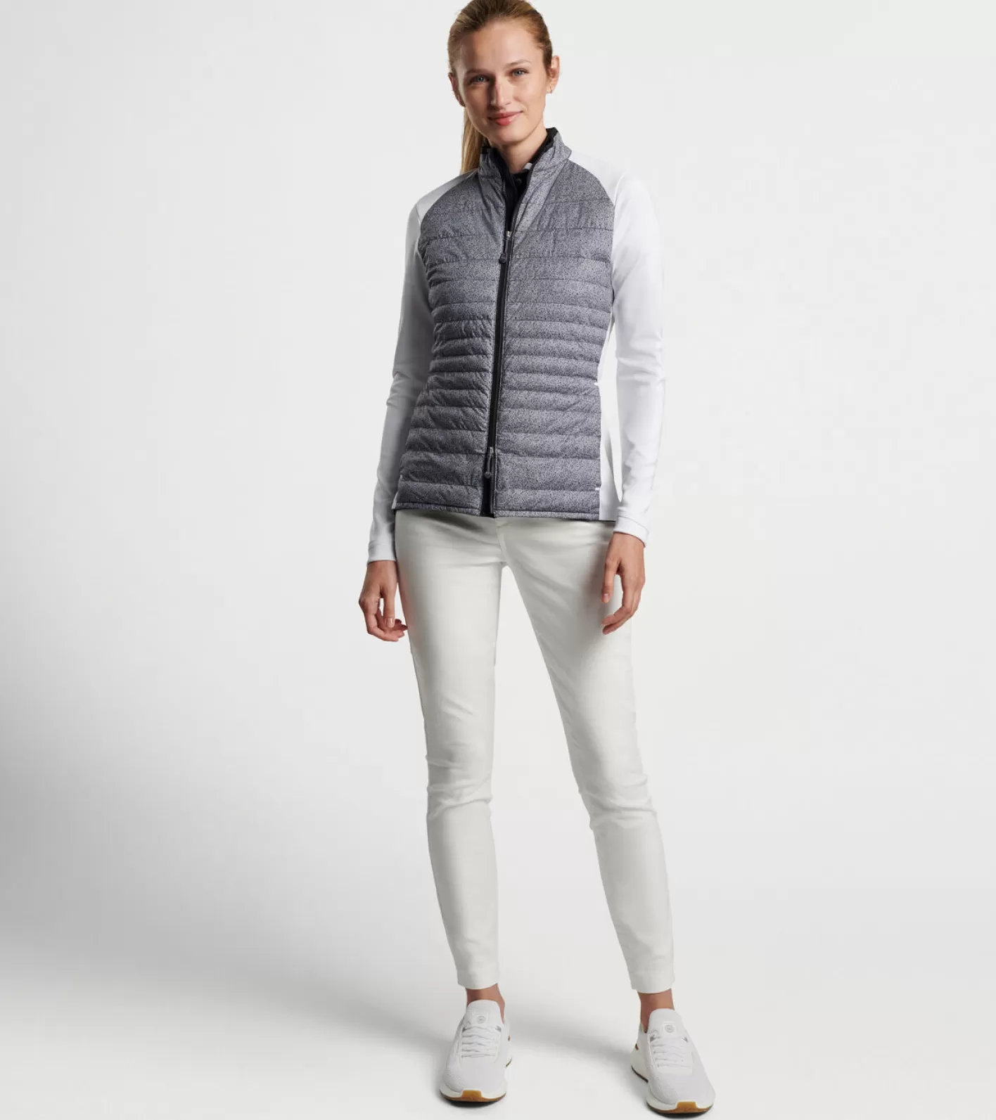 Crown-Peter Millar Crown Hexagons Print Merge Hybrid Jacket