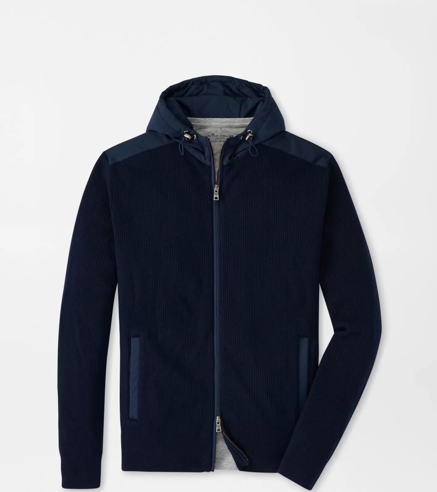 For The Course | Coastal Adventure | U.S. Open Collection | Sport Shirts-Peter Millar For The Course | Coastal Adventure | U.S. Open Collection | Sport Shirts Holdridge Hybrid Full-Zip Cardigan