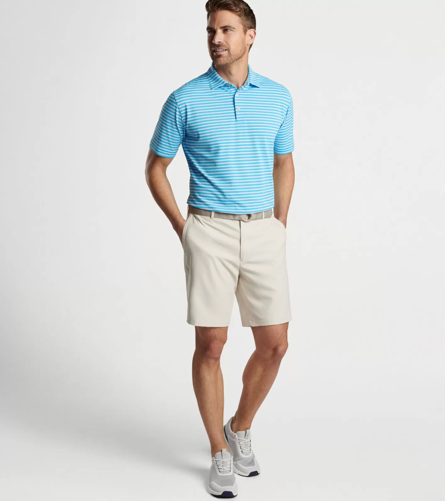 Travel Well | Polos-Peter Millar Travel Well | Polos Logan Performance Mesh Polo