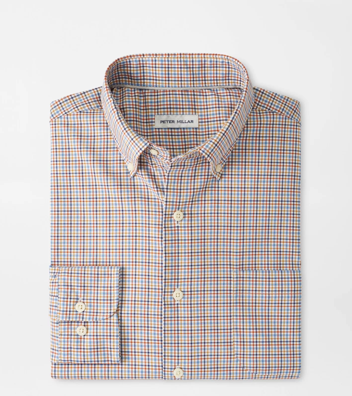 Coastal Adventure | U.S. Open Collection-Peter Millar Coastal Adventure | U.S. Open Collection Market Cotton-Stretch Sport Shirt