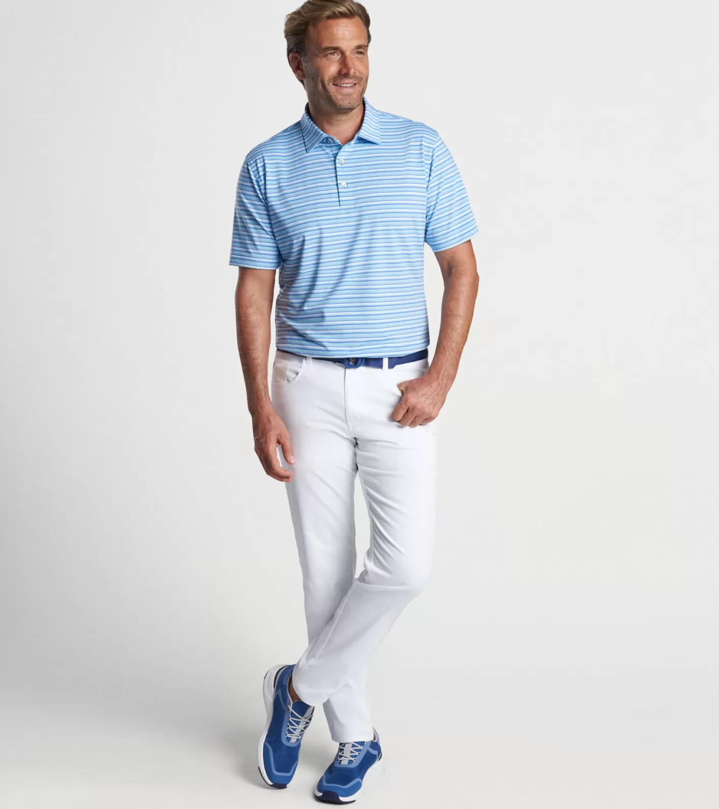 Travel Well | Polos-Peter Millar Travel Well | Polos Oakland Performance Jersey Polo