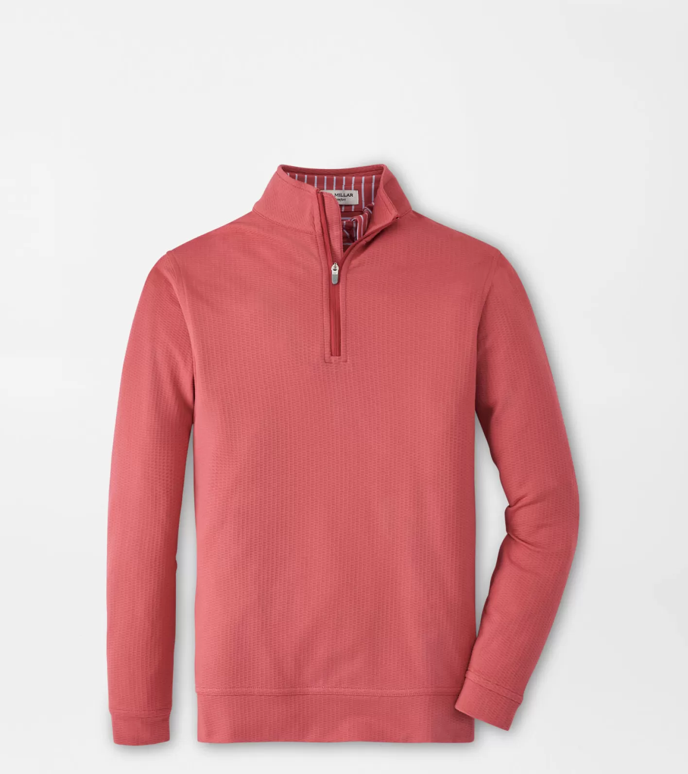 Active-Peter Millar Active Perth Youth Oval Stitch Performance Quarter-Zip