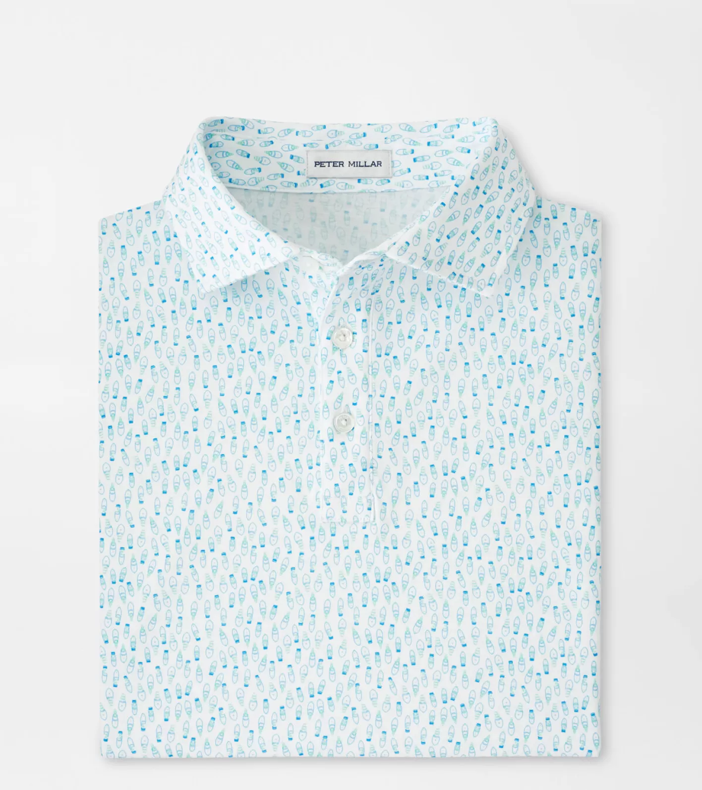 Coastal Adventure | Polos-Peter Millar Coastal Adventure | Polos Pilot Mill Fleet Short-Sleeve Polo