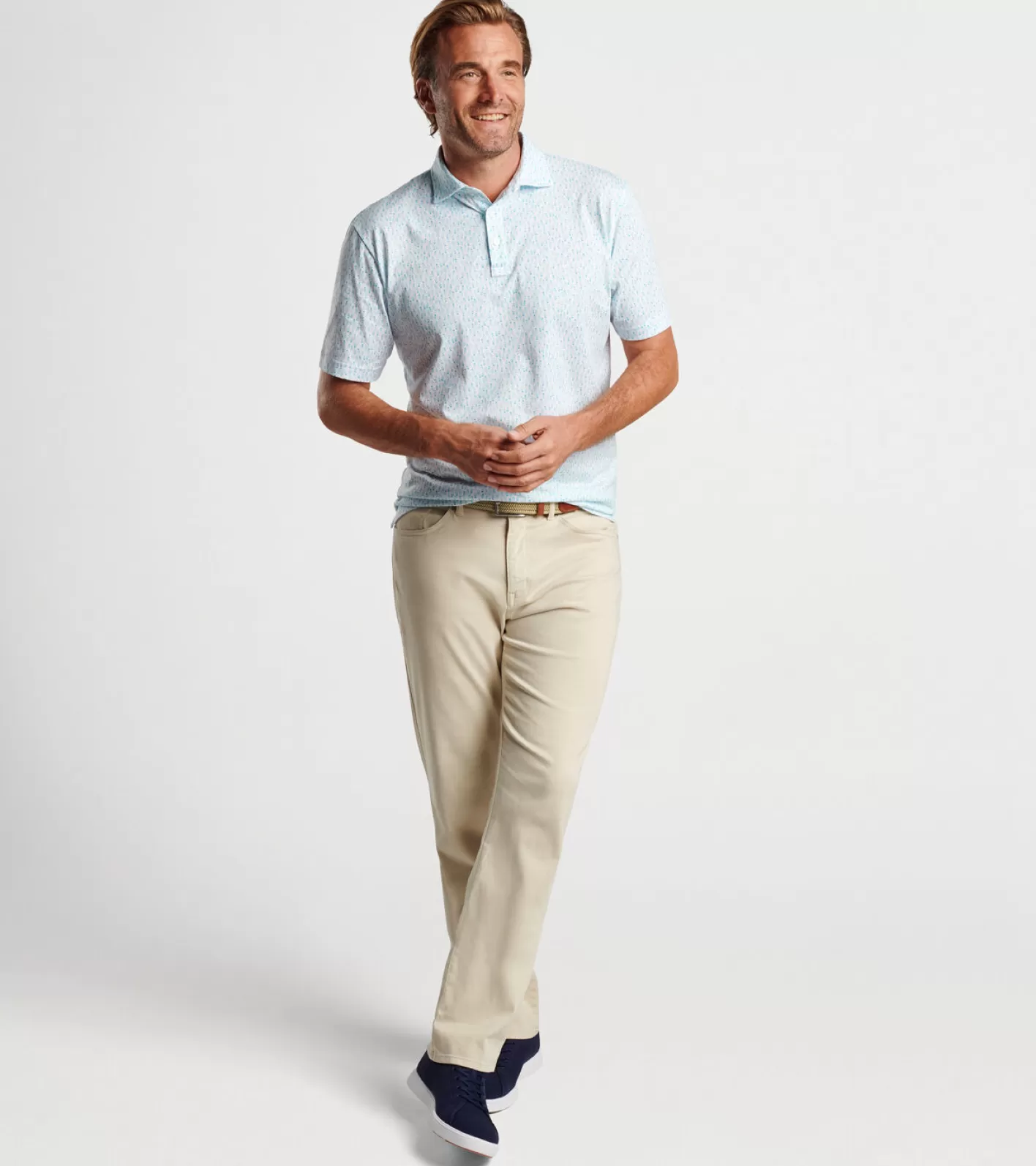 Coastal Adventure | Polos-Peter Millar Coastal Adventure | Polos Pilot Mill Fleet Short-Sleeve Polo