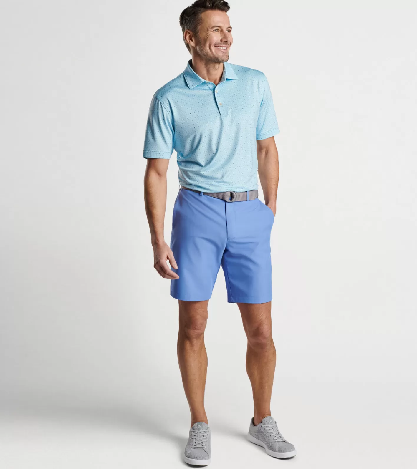 Travel Well | T-Shirts-Peter Millar Travel Well | T-Shirts Salem Performance Short