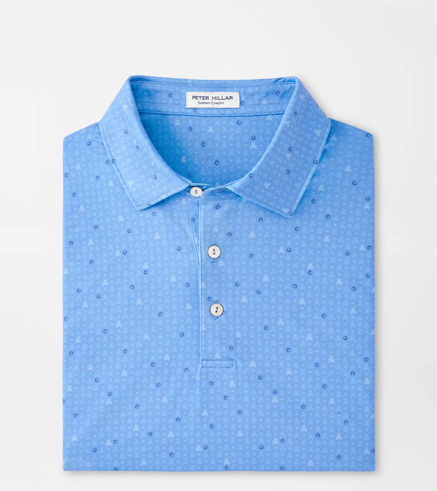 Travel Well | Polos-Peter Millar Travel Well | Polos Skull In One Performance Jersey Polo