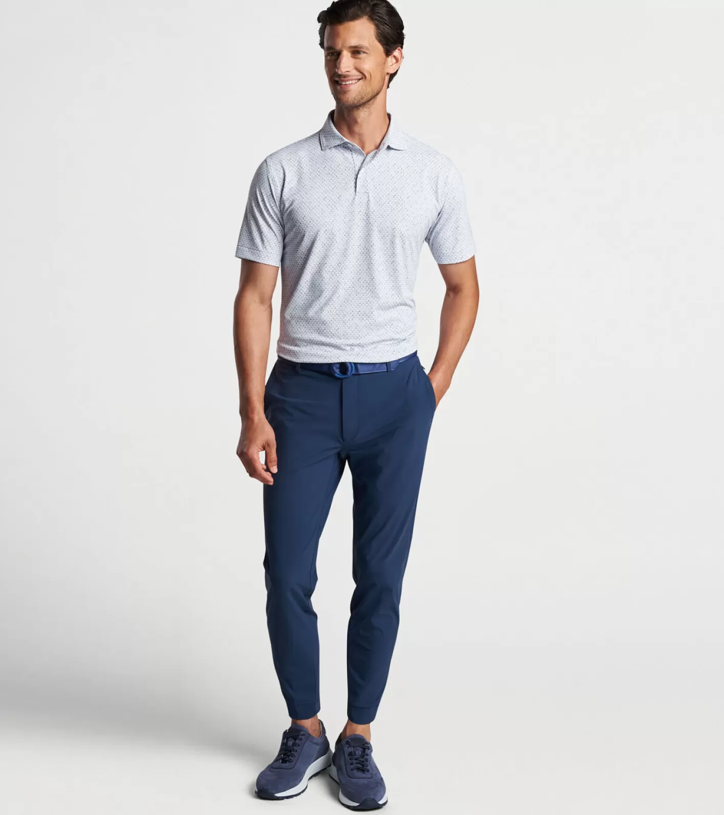 Travel Well | Polos-Peter Millar Travel Well | Polos Staccato Performance Jersey Polo