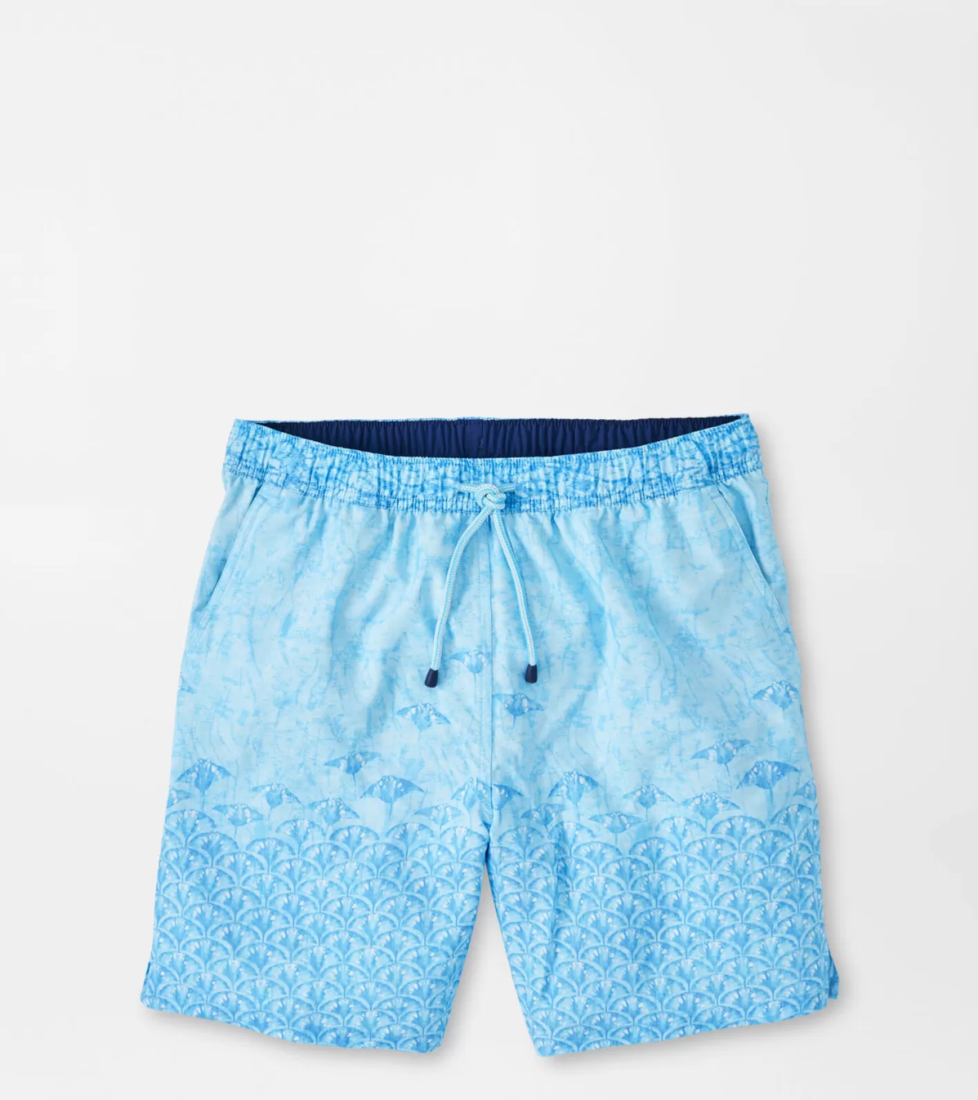 T-Shirts-Peter Millar T-Shirts Stingray Scatter Swim Trunk