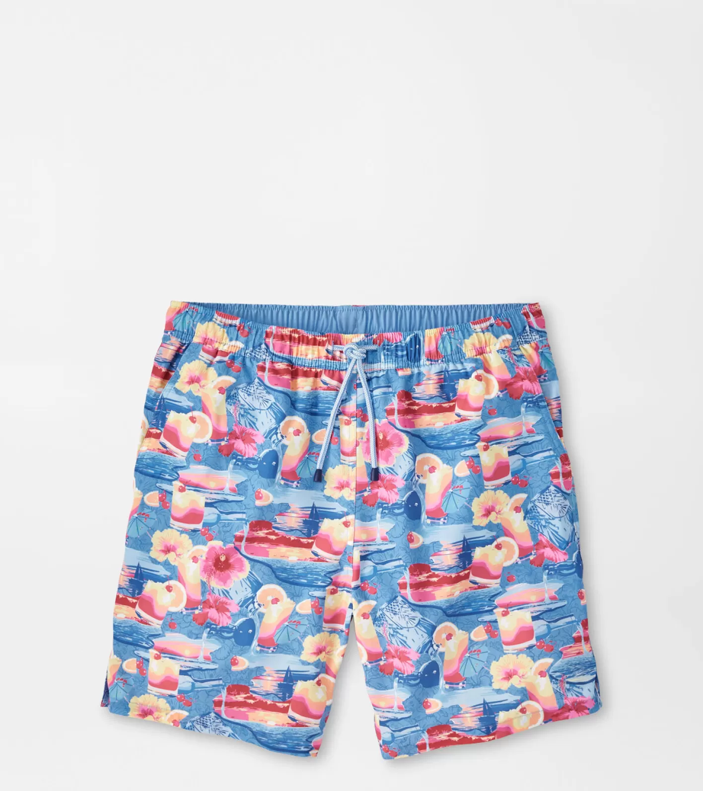 T-Shirts-Peter Millar T-Shirts Tequila Sunrise Swim Trunk