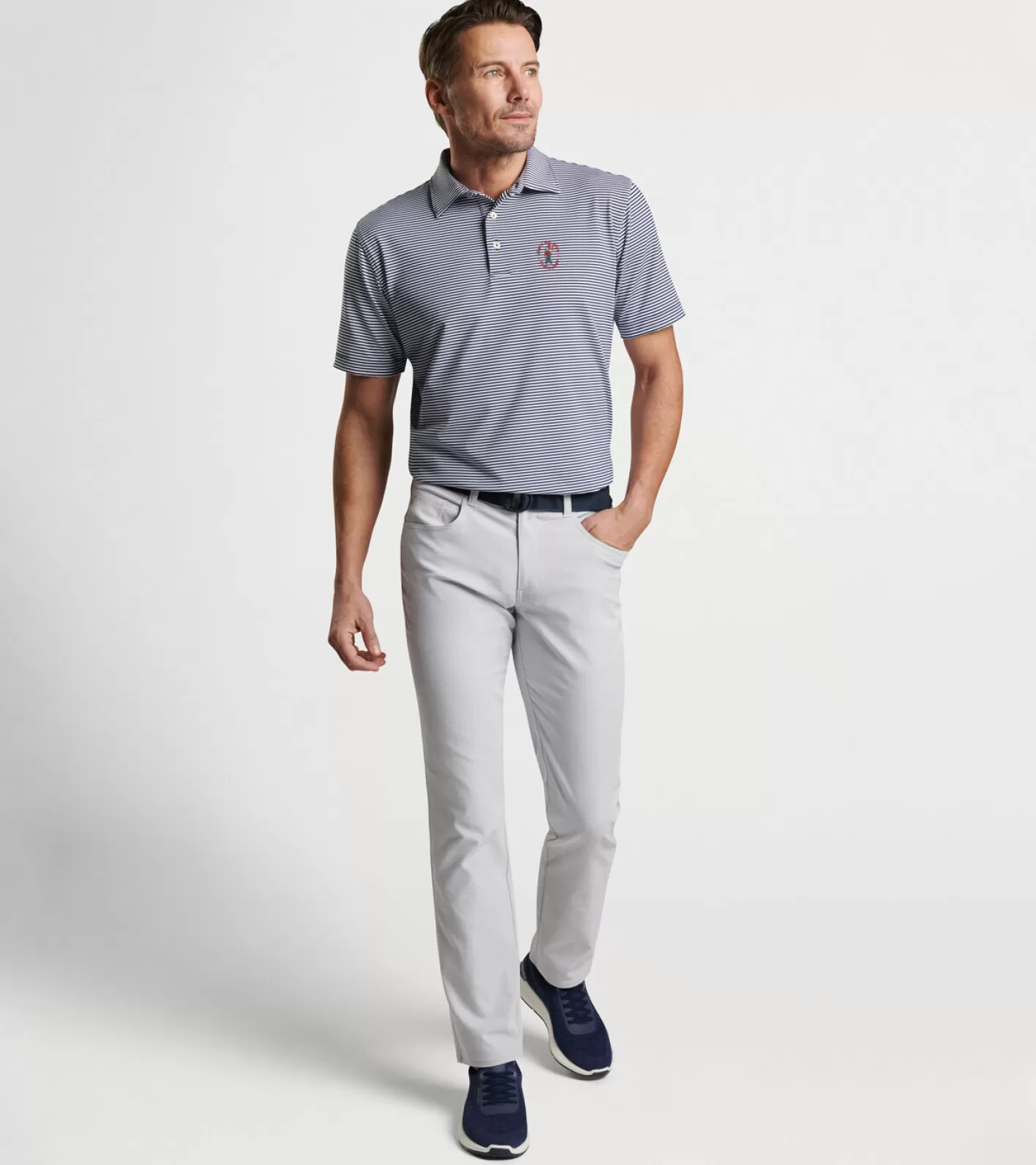 U.S. Open Collection-Peter Millar U.S. Open Collection 124th U.S. Open Hales Performance Jersey Polo