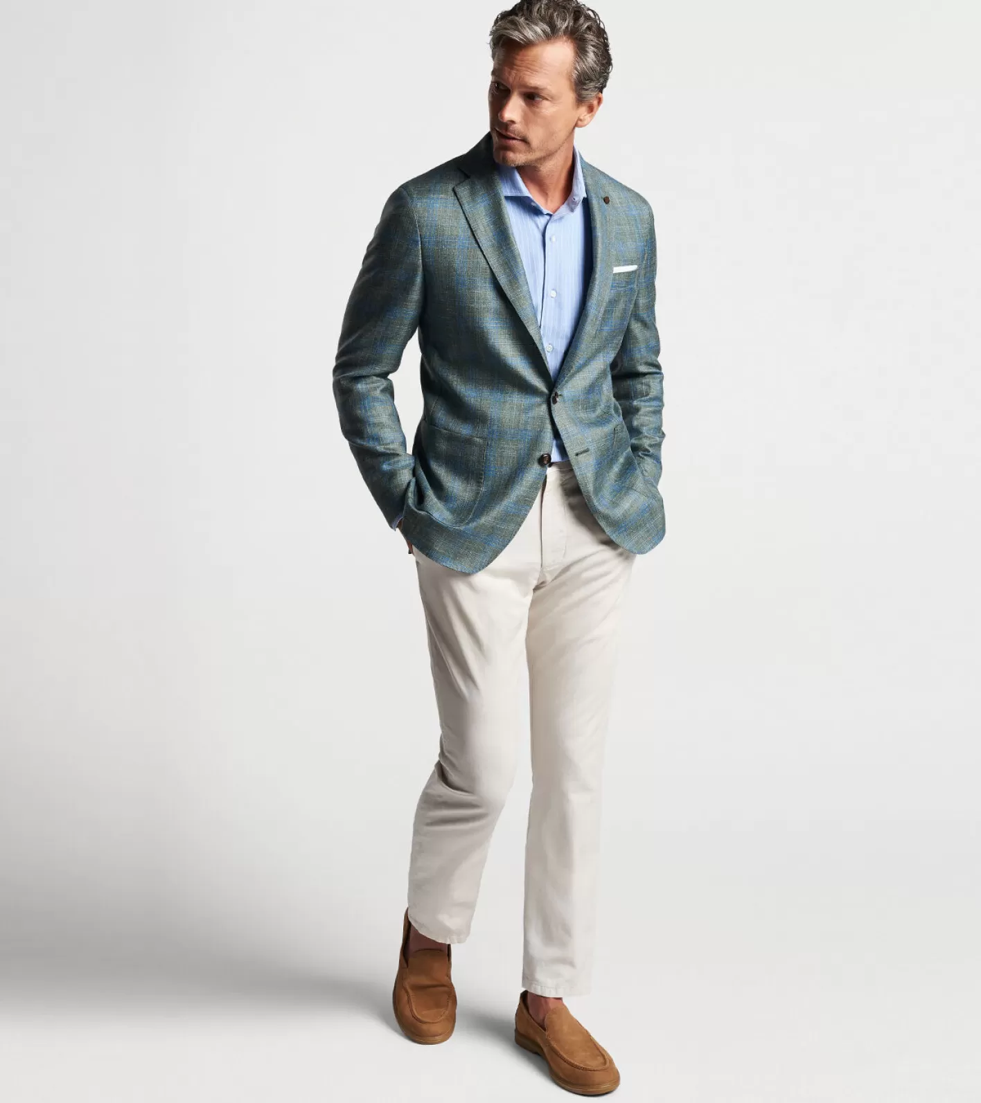 For The Course-Peter Millar For The Course Tremont Plaid Soft Jacket