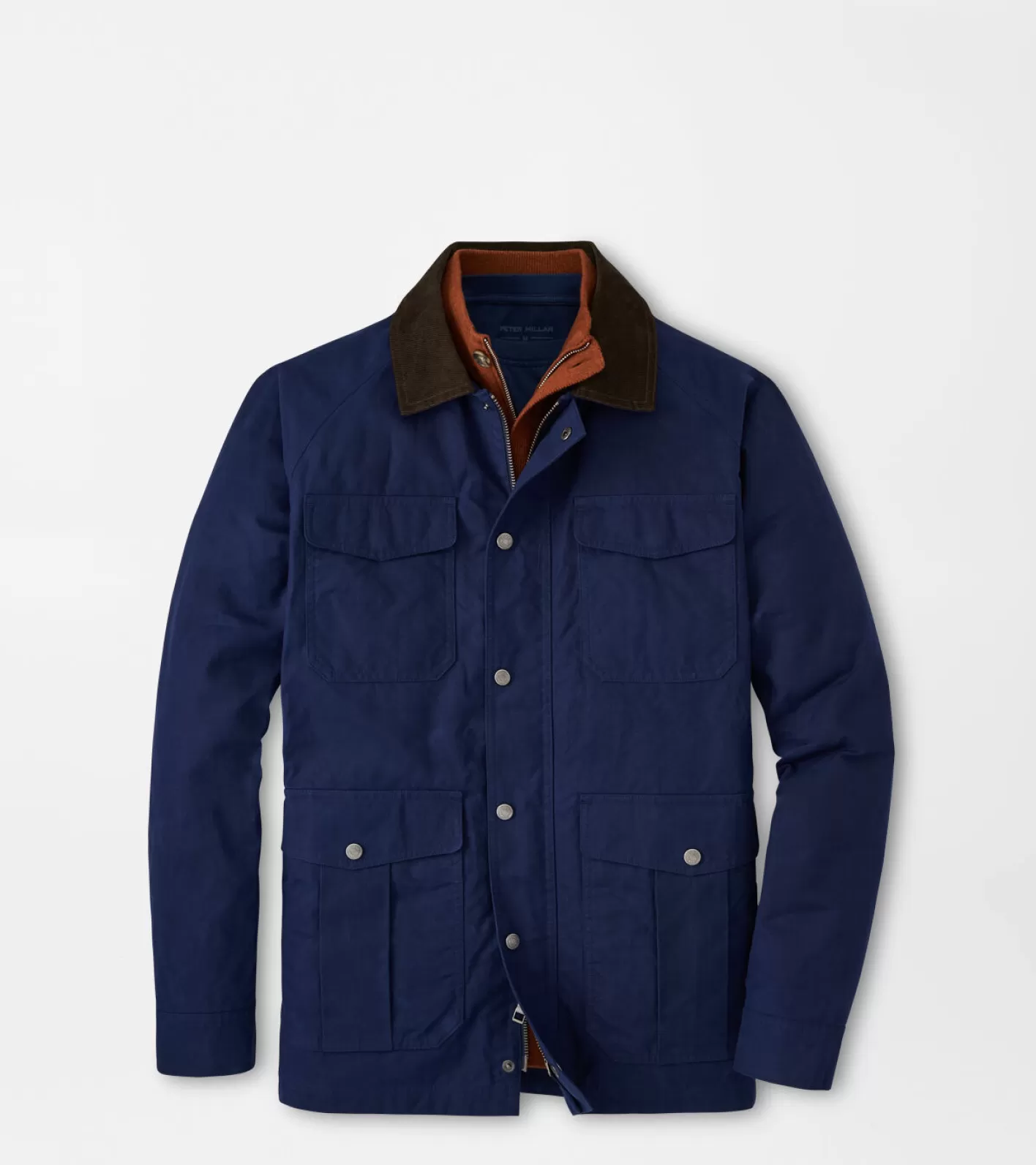 Coastal Adventure | U.S. Open Collection-Peter Millar Coastal Adventure | U.S. Open Collection Waxed Cotton Field Jacket