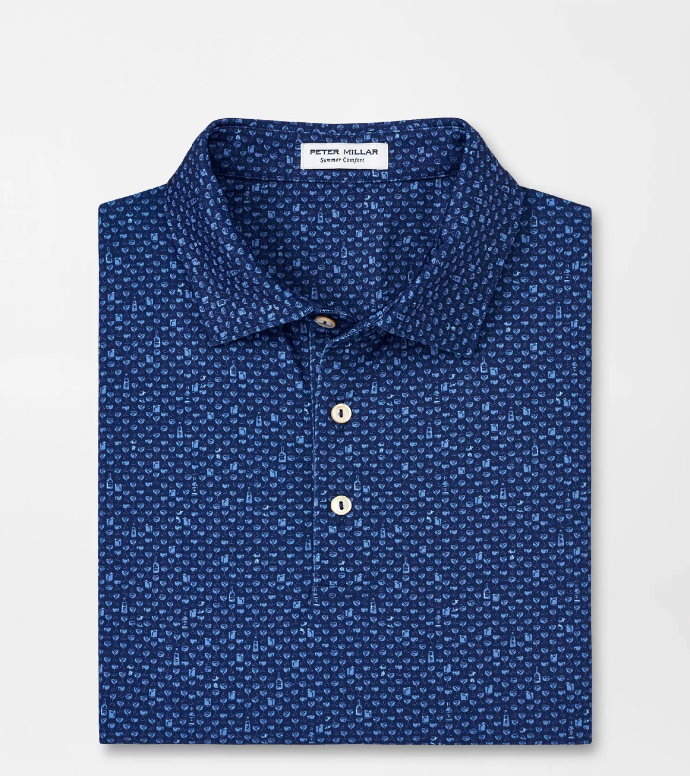 Travel Well | Polos-Peter Millar Travel Well | Polos Whiskey Sour Performance Jersey Polo