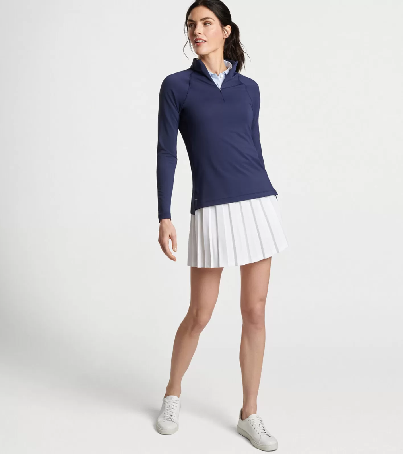 Polos & Shirts | Crown | Sweaters-Peter Millar Polos & Shirts | Crown | Sweaters Women's Raglan-Sleeve Perth Layer