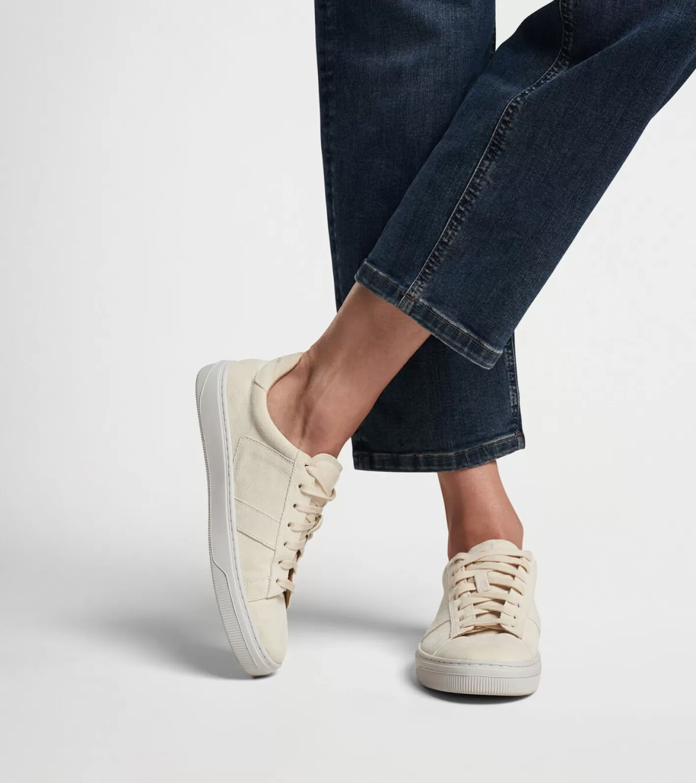U.S. Open Collection-Peter Millar U.S. Open Collection Women's Vantage Suede Sneaker