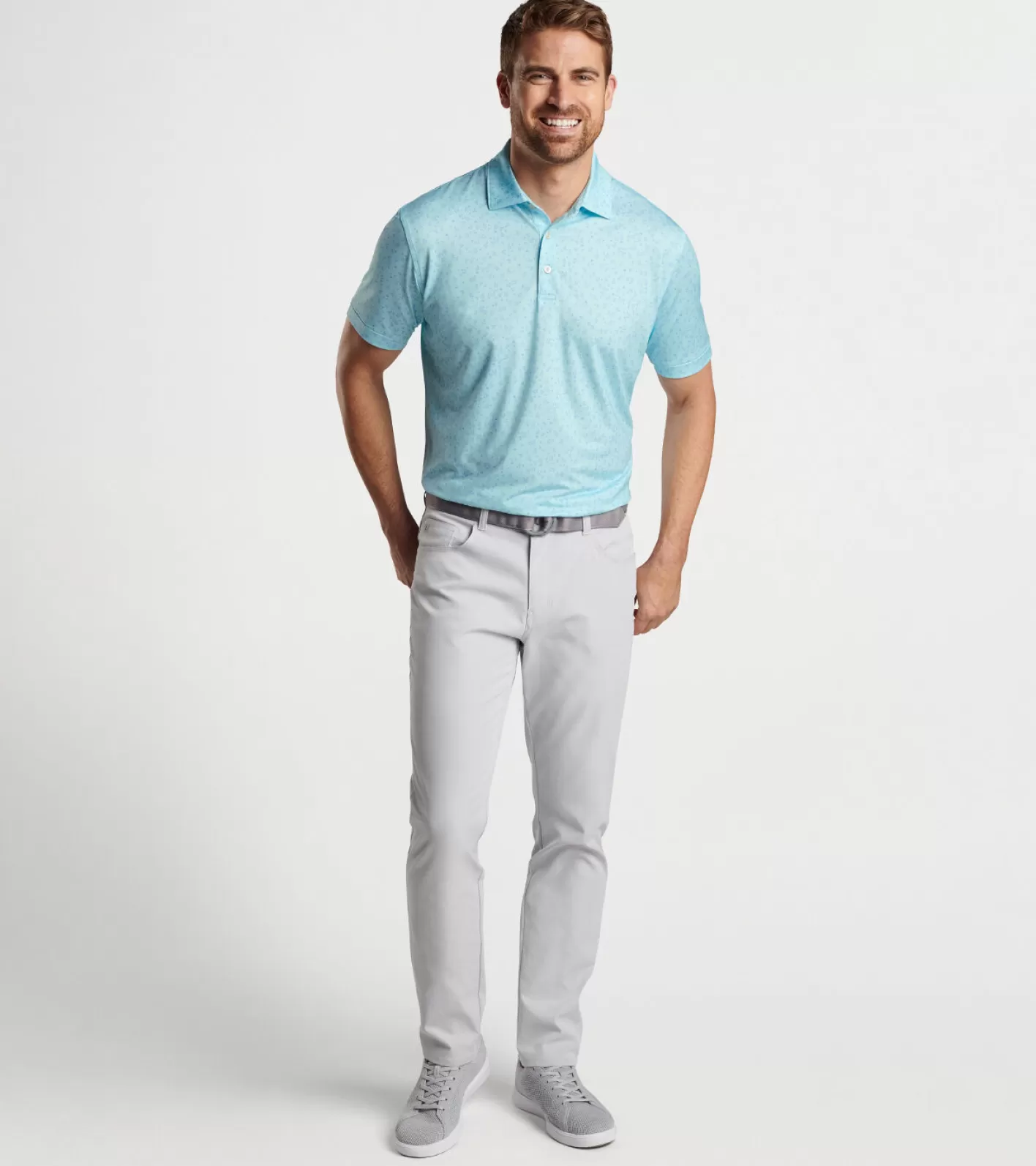 Travel Well | Coastal Adventure | Polos-Peter Millar Travel Well | Coastal Adventure | Polos Worth A Shot Performance Jersey Polo